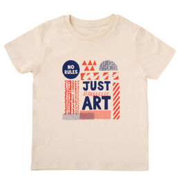 No Rules Just Art children's t-shirt